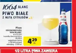 Carrefour Piwo Kronenbourg 1664 Blanc oferta