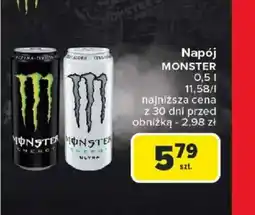 Carrefour Napój Monster oferta
