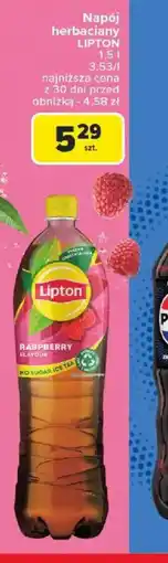Carrefour Napój herbaciany Lipton oferta