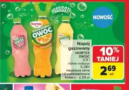 Carrefour Napój gazowany Hortex Owoc oferta