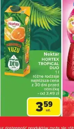 Carrefour Nektar Hortex Tropical Duo oferta