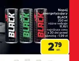 Carrefour Napój energetyzujący Black oferta