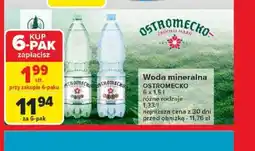 Carrefour Woda mineralna Ostromecko oferta