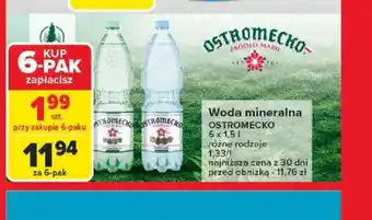 Carrefour Woda mineralna Ostromecko oferta