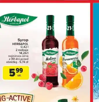 Carrefour Syrop Herbapol oferta
