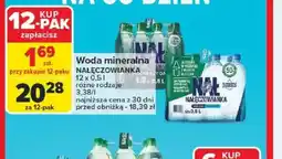 Carrefour Woda mineralna Nałęczowianka oferta