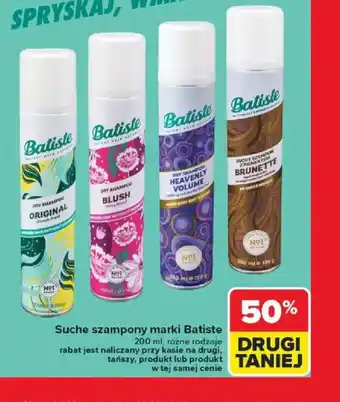 Carrefour Suche szampony marki Batiste oferta
