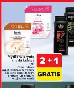 Carrefour Mydło w płynie marki Luksja oferta