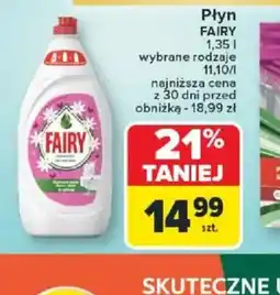 Carrefour Płyn Fairy oferta