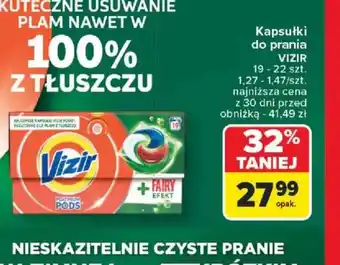 Carrefour Kapsułki do prania Vizir oferta