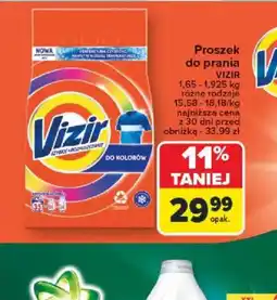 Carrefour Proszek do prania Vizir oferta