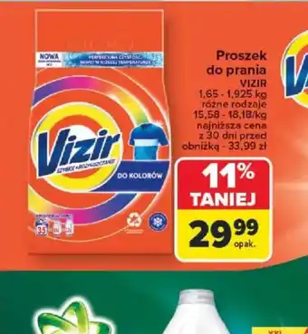 Carrefour Proszek do prania Vizir oferta