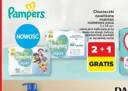 Carrefour Chusteczki nawilżane Pampers Harmonie Aqua oferta