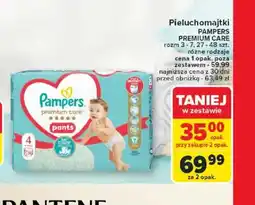 Carrefour Pieluchomajtki Pampers Premium Care oferta