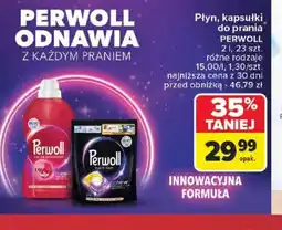 Carrefour Płyn, kapsułki do prania Perwoll oferta