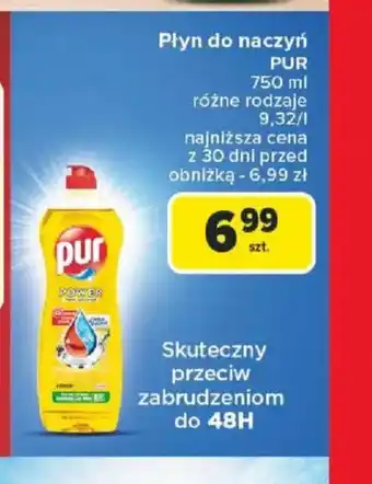 Carrefour Płyn do naczyń Pur oferta