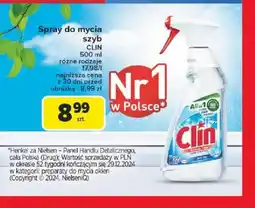 Carrefour Spray do mycia szyb Clin oferta