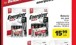 Carrefour Baterie Energizer Max oferta