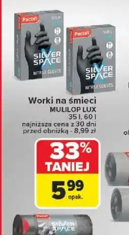 Carrefour Worki na śmieci MULILOP LUX oferta