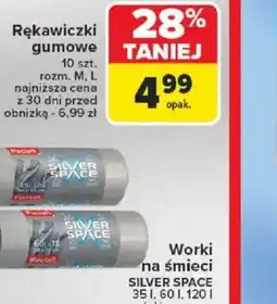 Carrefour Rękawiczki gumowe oferta