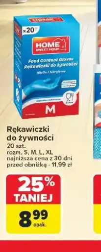 Carrefour Rękawiczki do żywności oferta