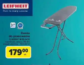 Carrefour Deska do prasowania Leifheit Classic M Black oferta