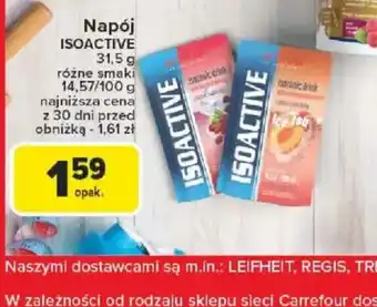 Carrefour Napój Isoactive oferta