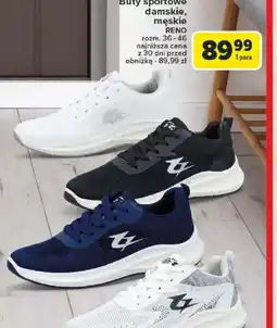 Carrefour Buty sportowe damskie, męskie RENO oferta