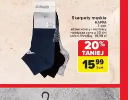 Carrefour Skarpety męskie Kappa oferta