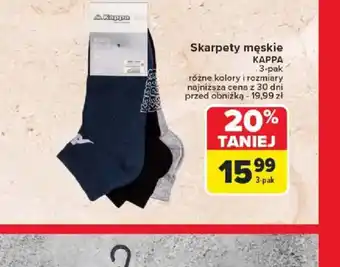 Carrefour Skarpety męskie Kappa oferta