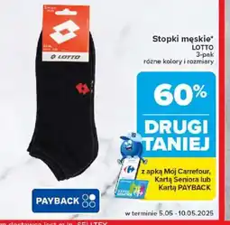 Carrefour Stopki męskie Lotto oferta