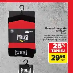 Carrefour Bokserki męskie Everlast oferta