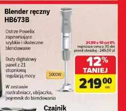 Carrefour Blender ręczny HB673B oferta