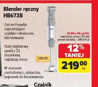 Carrefour Blender ręczny HB673B oferta
