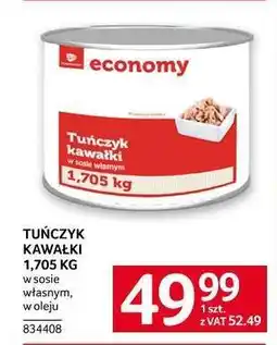 Selgros TUŃCZYK KAWAŁKI 1,705 KG oferta