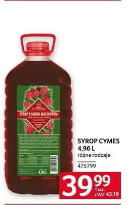 Selgros SYROP CYMES oferta