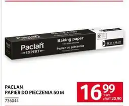 Selgros PACLAN PAPIER DO PIECZENIA 50 M oferta