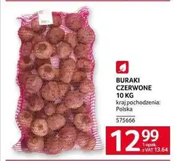 Selgros Buraki Czerwone 10 kg oferta