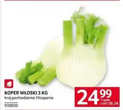 Selgros Koper włoski 3 kg oferta