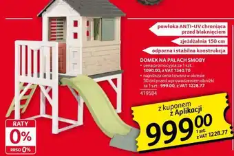 Selgros DOMEK NA PALACH SMOBY oferta
