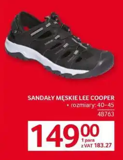 Selgros Sandały męskie Lee Cooper oferta