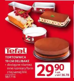 Selgros Tefal Tortownica 19 cm Delibake oferta