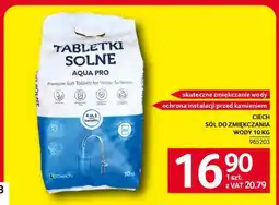 Selgros CIECH SÓL DO ZMIĘKCZANIA WODY 10 KG oferta