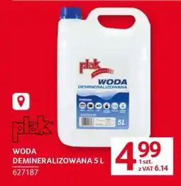Selgros WODA DEMINERALIZOWANA 5 L oferta