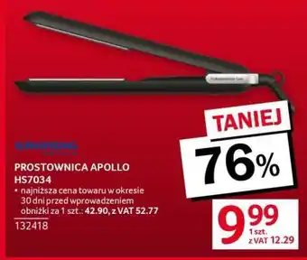 Selgros Prostownica Apollo HS7034 oferta