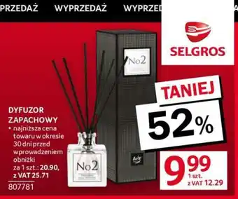 Selgros Dyfuzor zapachowy oferta