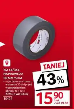Selgros 3M Taśma Naprawcza 50 mm/50 m oferta