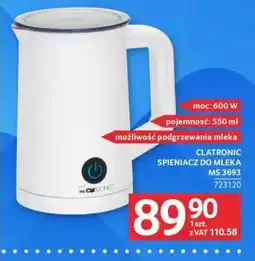 Selgros Clatronic Spieniacz do Mleka MS 3693 oferta