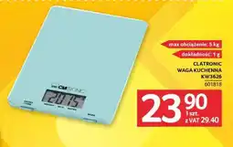 Selgros CLATRONIC WAGA KUCHENNA KW3626 oferta