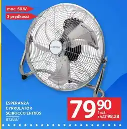 Selgros ESPERANZA CYRKULATOR SCIROCCO EHF005 oferta